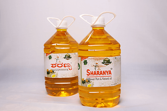Cold-pressed safflower oil